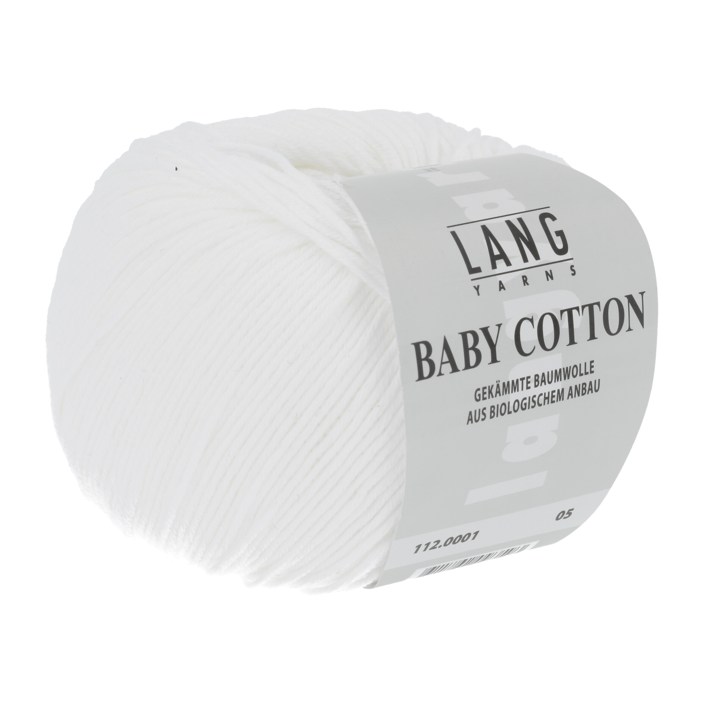 LANG Baby Cotton 001 weiss