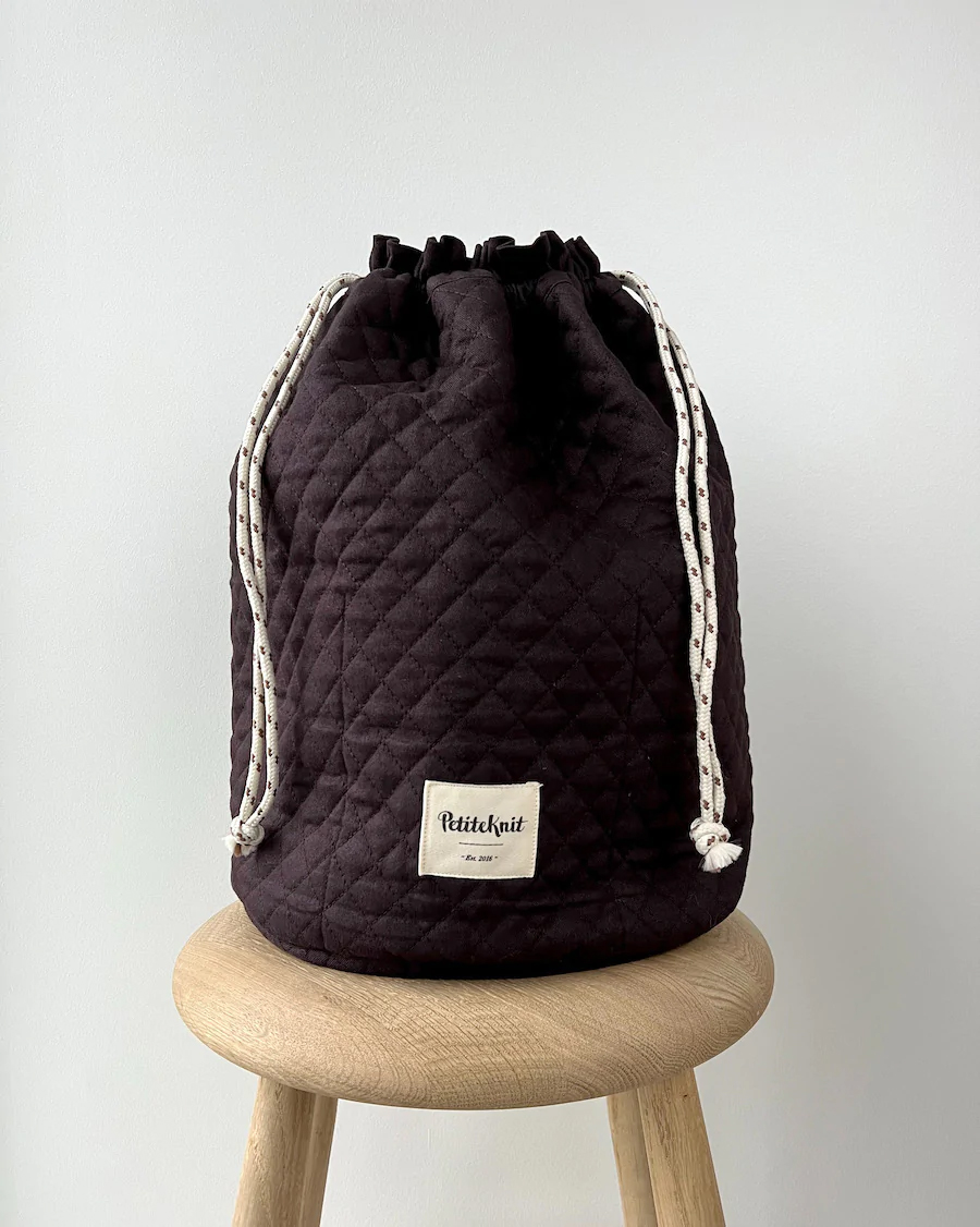 PetiteKnit Get Your Knit Together Bag Dark Oak (gross)