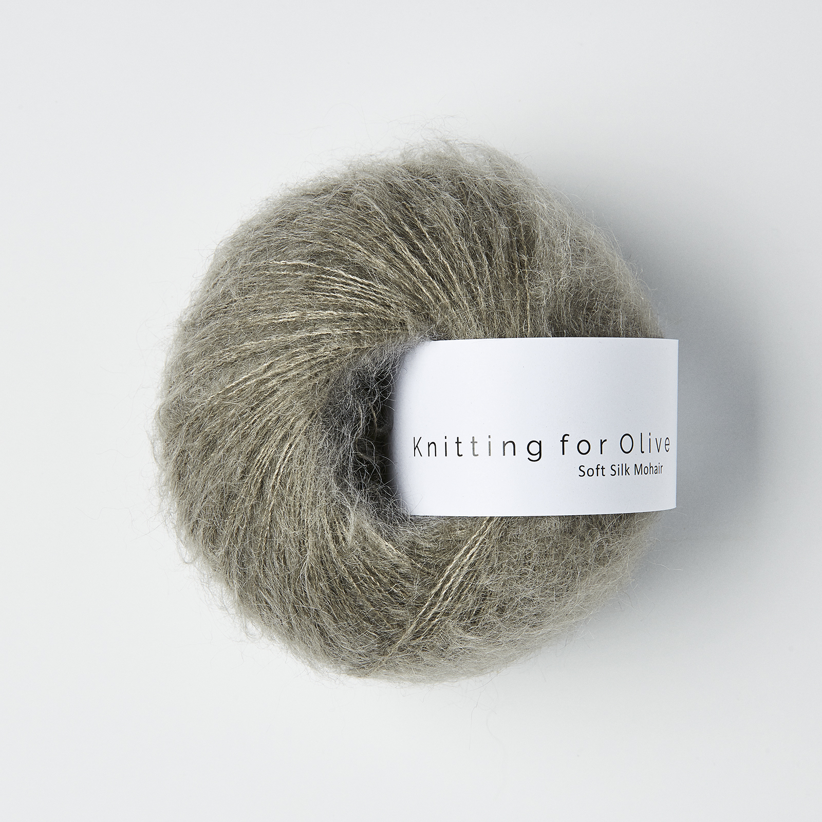 KNITTING FOR OLIVE Soft Silk Mohair Dusty Moose