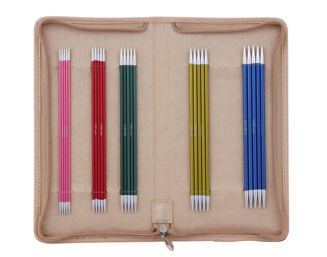 KnitPro Nadelspiel-Set Zing (15 cm) 47401