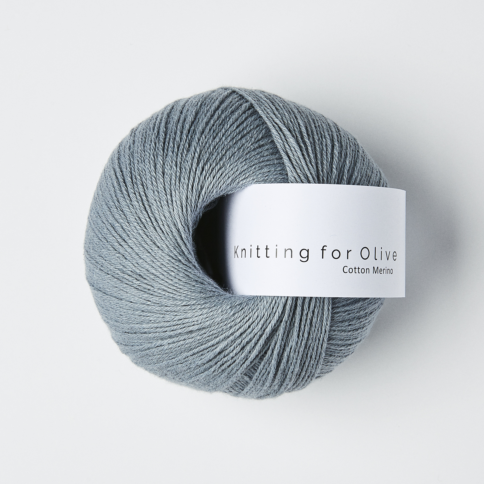 KNITTING FOR OLIVE Cotton Merino Elephant Blue