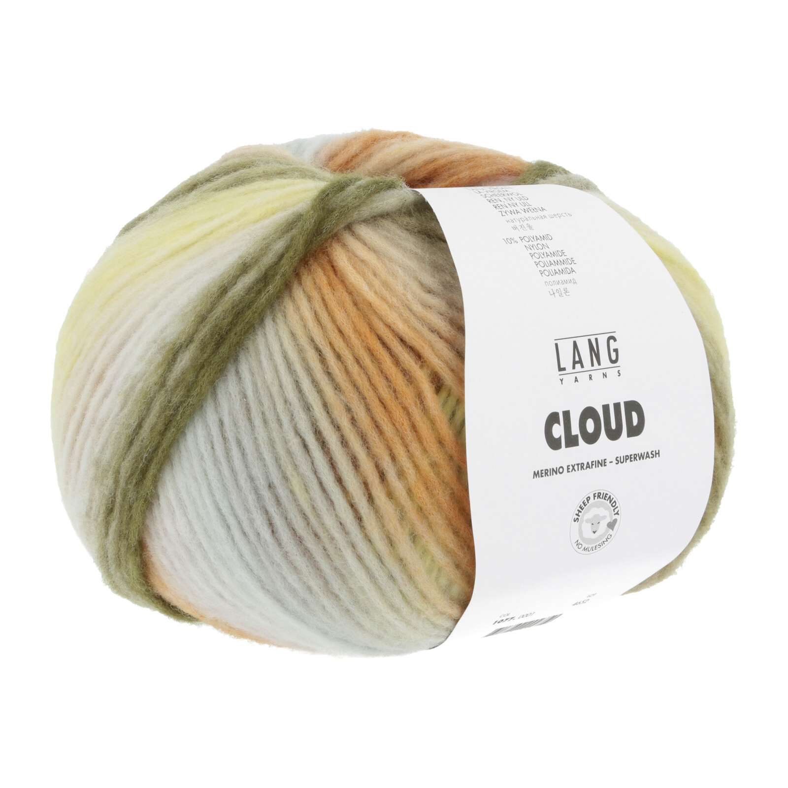 LANG Cloud 001 laiton/bleu clair/olive