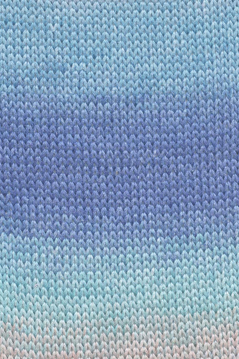 LANG Silk Color 07 blau/türkis