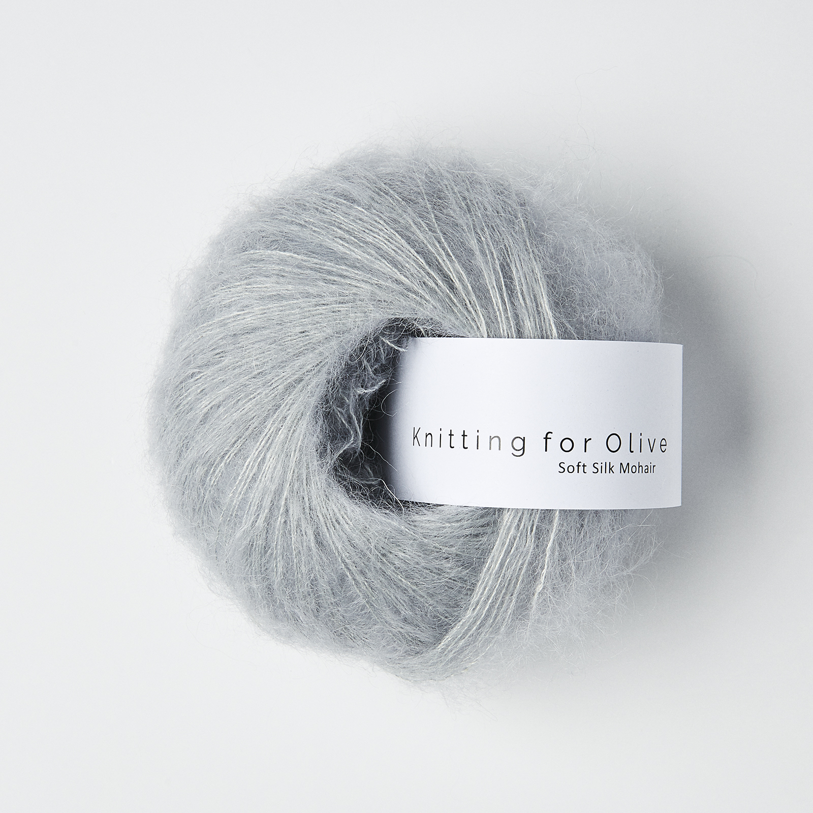 KNITTING FOR OLIVE Soft Silk Mohair Soft Blue
