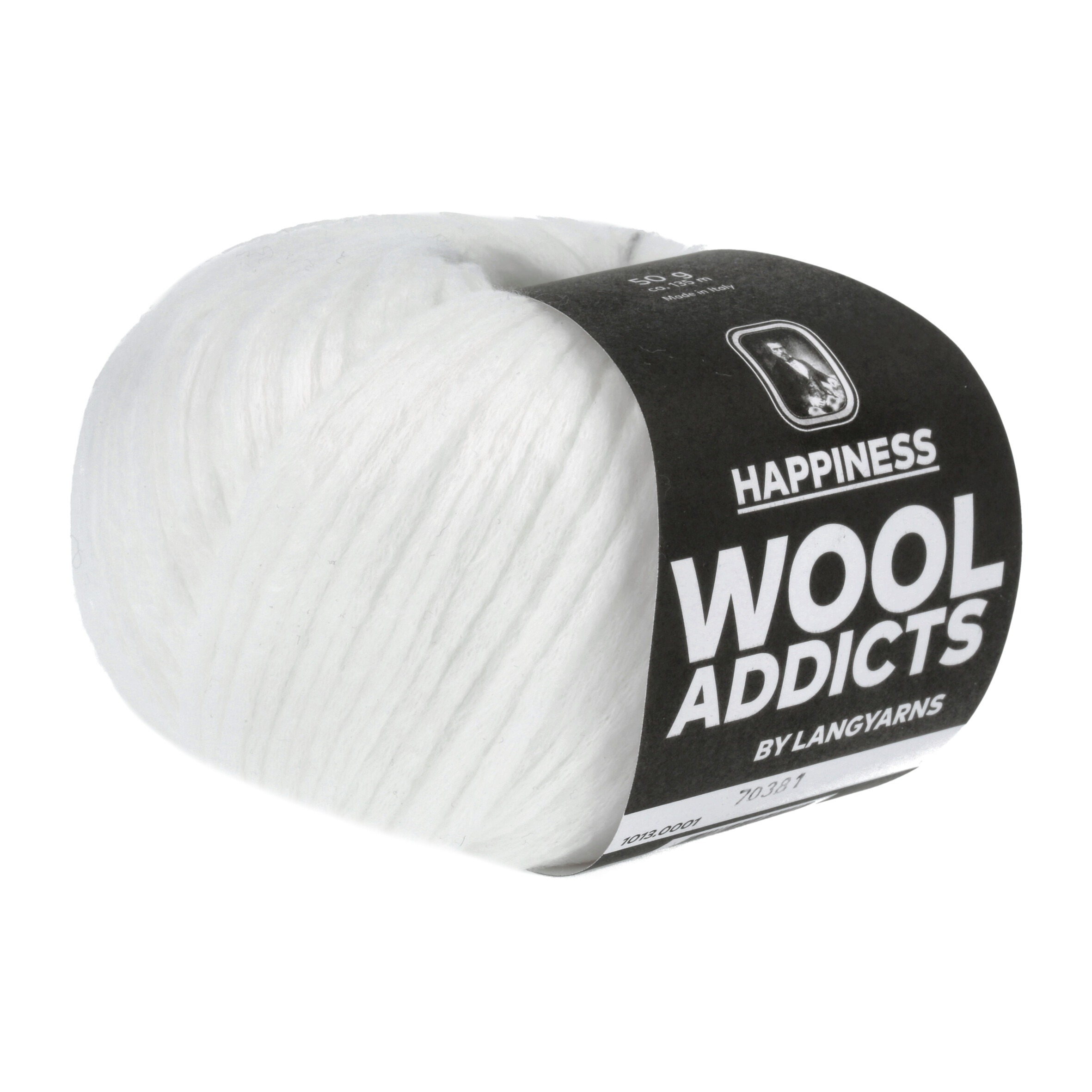 WOOLADDICTS Happiness 001 weiss