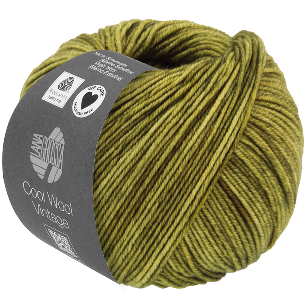 LANA Grossa Cool Wool Vintage 7361 oliv 