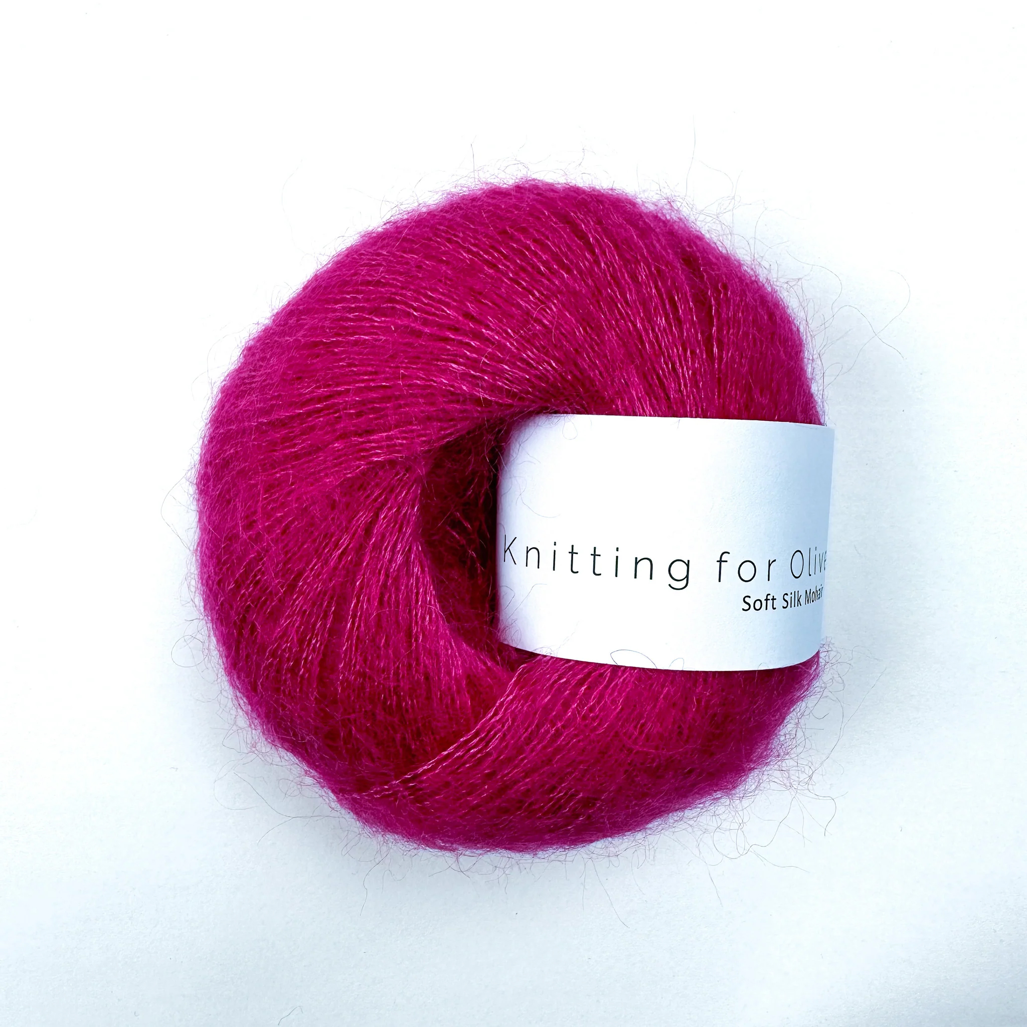 KNITTING FOR OLIVE Soft Silk Mohair Pink Daisies