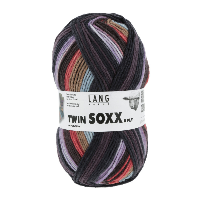 LANG Twin Soxx 8-fach/8-ply 448 Sandefjord 