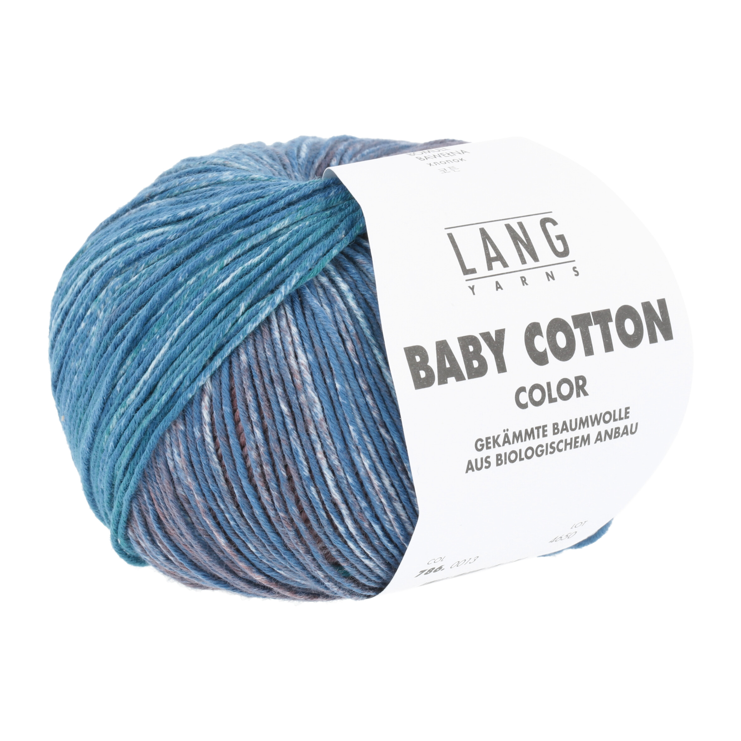 LANG Baby Cotton Color 013 rot/grün