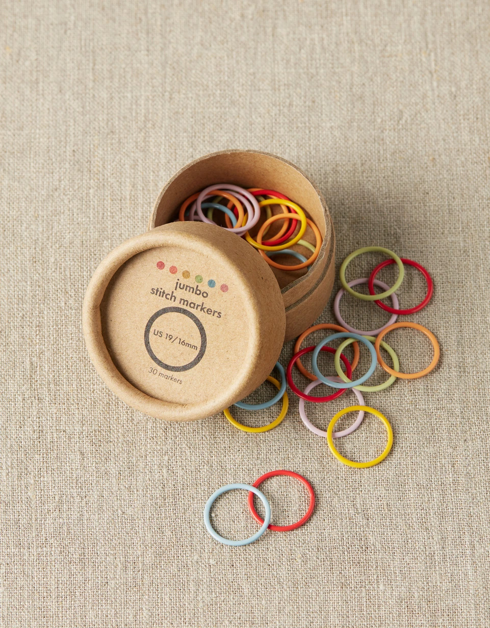 COCOKNITS Colored Ring Stitch Marker JUMBO
